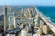 Gold Coast - přes 70 km pláží na východo-australském pobřeží