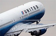Turbulence při letu United Airlines