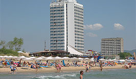 Pláž na Slunečném pobřeží - Bulharsko