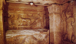 Katakomby Kom el Shoqafa v Alexandrii