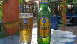 Egyptské pivo Stella