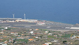 Letiště na ostrově La Palma - Kanárské ostrovy