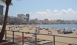 Pláž Las Canteras - Las Palmas - Kanárské ostrovy
