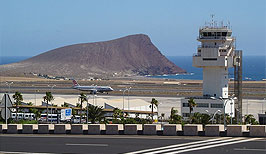 Jižní letište Reina Sofia Airport naTenerife - Kanárské ostrovy