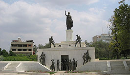 Pomník Eleftheria - Nikosie - Kypr