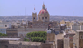 Město Victoria - ostrov Gozo - Malta