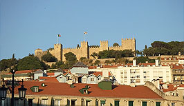 Maurský hrad svatého Jiří - Alfama - Lisabon - Portugalsko