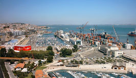 Lisabonský přístav - Portugalsko