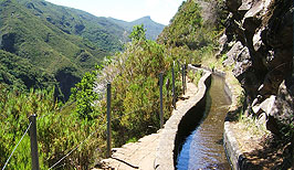 Závlahový systém Levadas - Madeira - Portugalsko