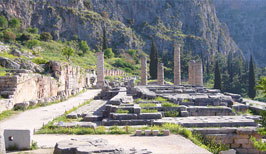 Apollónův chrám - Delfy - Řecko