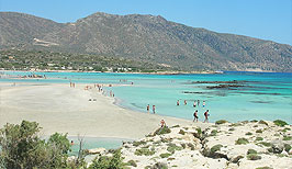 Pláž Elafonissi - Kréta