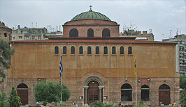 Kostel Agia Sofia v Soluni - Thessaloniki - Řecko