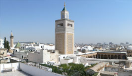 Olivová mešita (mešita Zitouna) v Tunisu