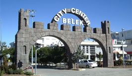 Vstupní brána do města Belek - Turecko