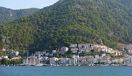 Město a přístav - Fethiye - Turecko