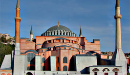 Hagia Sofia (Chrám boží moudrosti) - Istanbul - Turecko