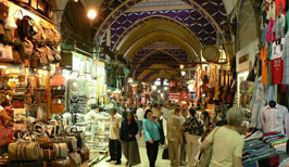 Velký bazar a trh - Istanbul - Turecko