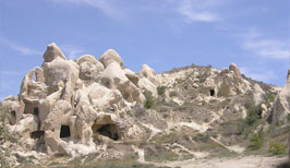 Göreme - skalní město a muzeum v Kappadokii - Turecko